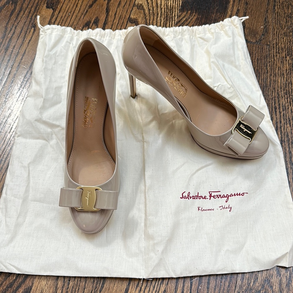 Salvatore Ferragamo - high heel platform pumps
